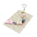 Baby Pacifier Clip Chain Silicone And Wood Pacifier Clip Wooden Bead Dummy