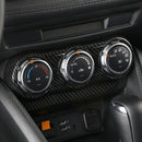 For Mazda Demio DL Sedan DJ Hatchback 2015 2016 2017 Carbon Fiber Air Condi S6H2