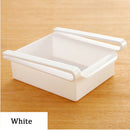 4X Organizer Storage Box Shelf Holder Rackslide Fridge Freezer Space Saver TOB