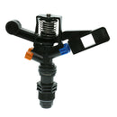 12Pcs 1/2 inch Heavy Duty Plastic Impact Head Sprinkler 25-360 Degree - DN15