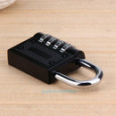 4 Dial Digit Combination Password Lock Travel Luggage Code Padlock Suitcase Lock