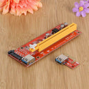 15Pin USB 3.0 PCI-E Express 1x to 16x Extender Riser Adapter Mining Card