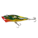 3pcs Bobing Fishing Lure Baits 8cm 36g Poper Artificial Luminous Swimbaits