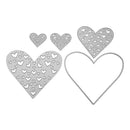 4pcs DIY Craft Cutting Dies Stencils Scrapbook Embossing Photo Album Cards