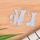 Love  Metal  DIY Cutting Dies Stencil Scrapbook Album Paper CardEmbossingCraftUU