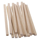 20pcs Square Wood Stick Wooden Dowel for Making Trunk Pole Hobby Craft 20cm