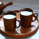 Solid Jujube Mug Wooden Coffee Beer Mug Handmade Office Tea Cup Newest Useful