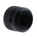G1/4 Brass Connector Adapter For 14mm OD PC DIY Water Cooling System Tubes Black