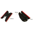 2x Black Car Rearview Mirror Rain Water Rainproof Eyebrow Cover Side Shield  NTO