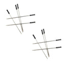 Pack of 10 Nib Metal Ballpoint Pen Sign Pen Refills Black/Blue