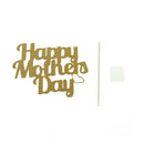 1pc Cupcake Toppers Glitter Happy Mother's Day Cake Topper Cake Flags Decor ~ï¼ˆ