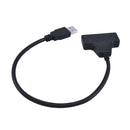 USB 3.0 To SATA 22 Pin 2.5''Hard Disk Drive SSD Adapter Connector Cable Lead.