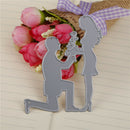 1x Marry me cutting dies stencil diy scrapbooking album paper card embossing FT