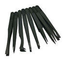 8Pc/Set Electronic Hand Tool PCB Repair Tweezers Plastic Tweezer Kit ESD Forceps