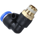 9.5 mm external thread up to 6 mm push-in connection Pneumatic angle connec I2E8