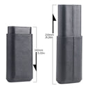 Leather Travel Cigar Holder Protective Storage Box Sleeve Holding 3 Cigars