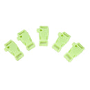 5Pcs Outdoor Camping Survival Backpack Whistle Buckle Curved Side Release Buck3C