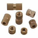 150pcs/Box Knurl Insert Nuts M3 Threaded Insert Screws Assortment Set Kit I O2I7