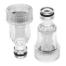 2pcs Female 25mm quick connector with filter faucet Adapter faucet JointSJAUJC,a