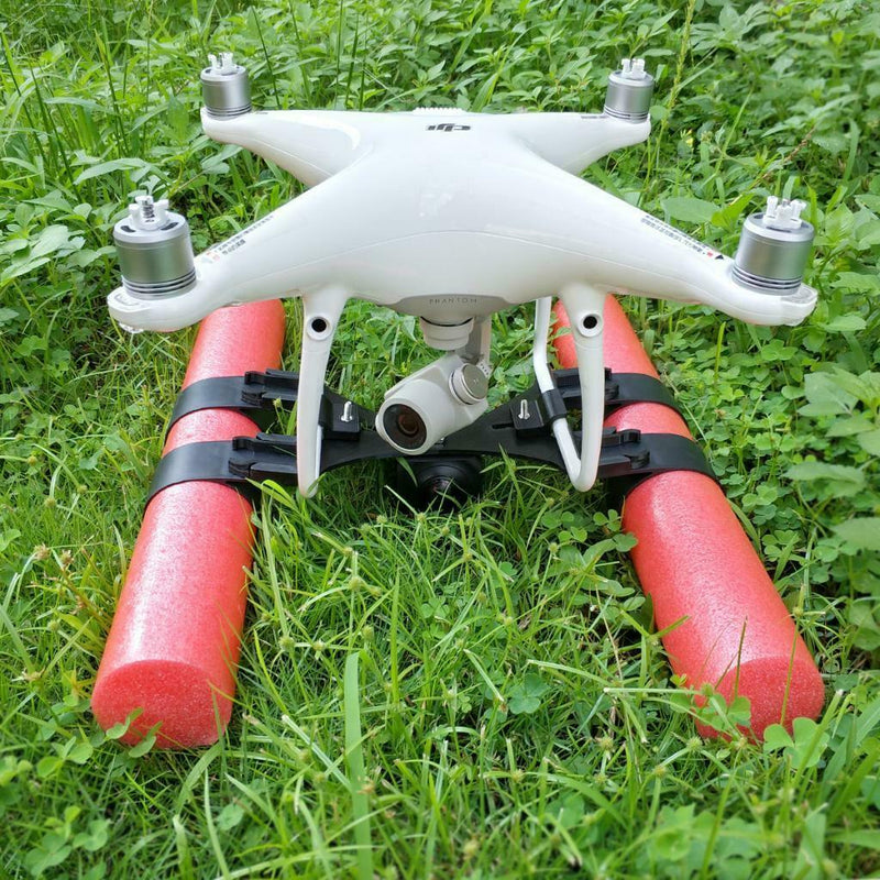 Drone Floating Kit, Water Leg & Buoyancy Bar for DJI Phantom 3 4 Off/Landing