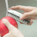 1pc Stainless Steel Hand Washing Brushes Kitchen Garlic Fish Odor Remover T W6V2