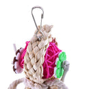 Pet Bird Bites Parrot Climb Chew Toys Hanging Cockatiel Parakeet Swing Cage