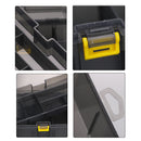 Waterproof Fishing Tackle Box Durable Dual Layer Lures Bait Storage Case Plastic