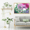 5D DIY Special Shaped Diamond Painting Flower Butterfly Cross Stitch Kits