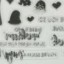 Lovely Mushroom Scrapbooking Album Card Decor Diary Craft Clear Stamps NT 3c