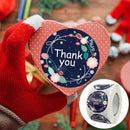 500Pcs Noctilucent Thank You Stickers Night Lighting Package Seal LabelSEAU
