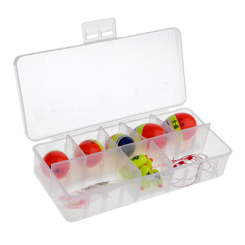 Plactic Fishing Float Set Kits Wobble Bobber Sea Fishing Tackle and Box