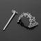 Celtic Knot Dragon Hairpins Barrette, Norse Vicking Updo Stick