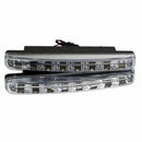 Newest 2pcs High Quality Super White 8 LED Daytime Running Lights 12V DC He G3D7