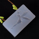 Lovely Fairy Shape Mold DIY Decoration Mobile Phone Tools Jewelry Silicone  Z