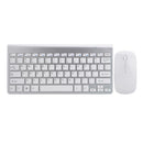 Ultra Thin Mini USB Wireless Keyboard Optical Mouse Kit Set For PC Desktop