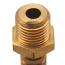 2x Fitting Metric M14 x 1.5 Male To Bard Hose ID 7/16" 11mm Brass Fuel Air