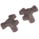 2Pcs 17mm Microwave Oven Turntable Roller Guide Support Coupler Tray Shaft OZ