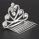 Hair Jewelry Little Princess Pink Crystal Hair Girls' Tiara Little Hair Com E8X1
