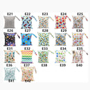 Baby Nappy Cartoon Large Double Pockets Zipper Waterproof Wet Dry Diaper Bag