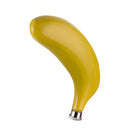 1 x Stainless Steel Liquor Pocket Hip Flask Alcohol Whiskey Banana Flagon 5oz