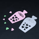 Love Heart Vase DIY Metal Scrapbook Craft Embroidery Cutting Die
