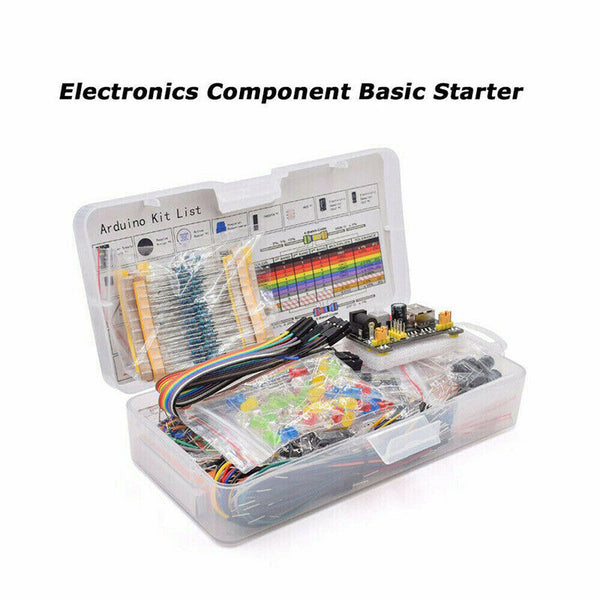 Electronics Component Basic Starter With 830 tie-points Breadboard Power Sup Ws