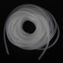 6mm 1/4" OD 33 Ft PE Desktop PC Manage Cord Spiral Cable Wire Tube Wrap Cle