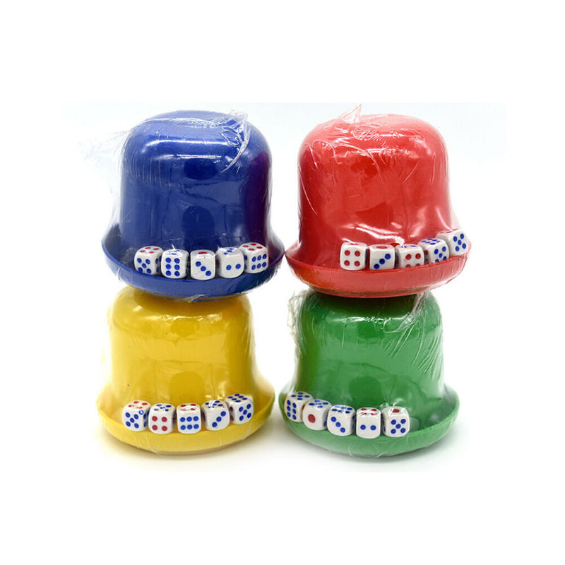 Bar Party Dice Cup Drinking Board Game Gambling Dice Box 10mm d6*5 Table Gameã€ME