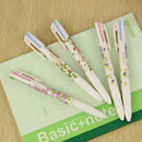 4 Colors In 1 Stationery Pen Automatic Ball Pen Fountain Student Office Gifts