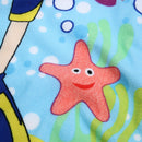 Frogman Children Beach Towel Cartoon Hooded Boys Girl Baby Bath Towel