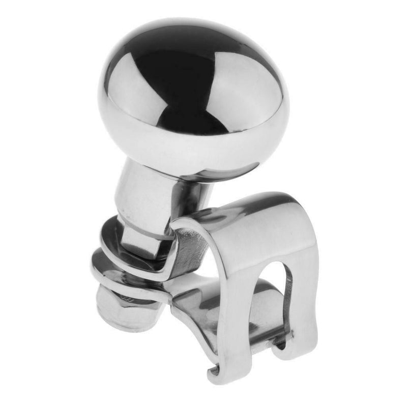 1 Set Boat Steering Wheel Knob Stainless Marine 65mm Fits for Dia 3/4" or 1"