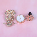 Diamond car vehicle air outlet owl perfume clip freshener diffuser ornament3C