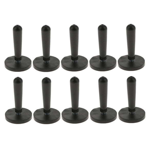 Pack of 10 Car Wrap Vinyl Film Install Fix Tools Foil Holder Strong Magnet Black