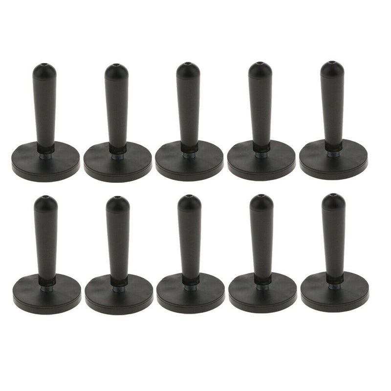 Pack of 10 Car Wrap Vinyl Film Install Fix Tools Foil Holder Strong Magnet Black